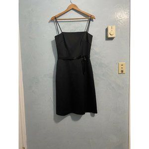 Laundry‎ By Shelli Segal Black Satin dress